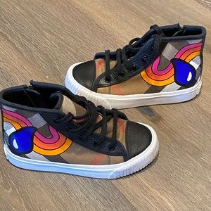 Kids Burberry Shoes. Size 29. Rarely worn!